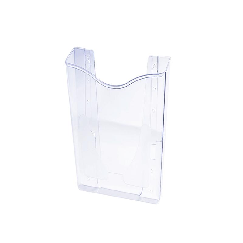 KEJEA Поставка за брошури, стенна, вертикална, 99 х 210 mm, прозрачнана ниска цена с бърза доставка - BestPC.BG