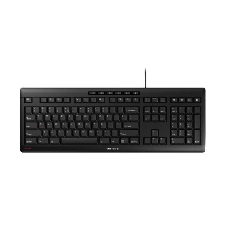 Жична клавиатура CHERRY STREAMна ниска цена с бърза доставка - BestPC.BG