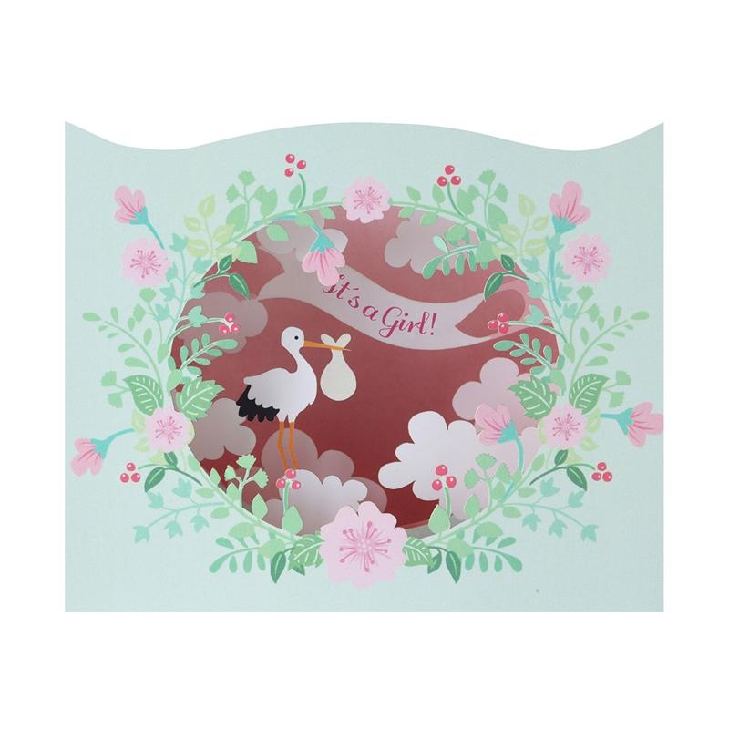 Продукт Gespaensterwald 3D картичка, It's a Girlна ниска цена с бърза доставка - BestPC.BG