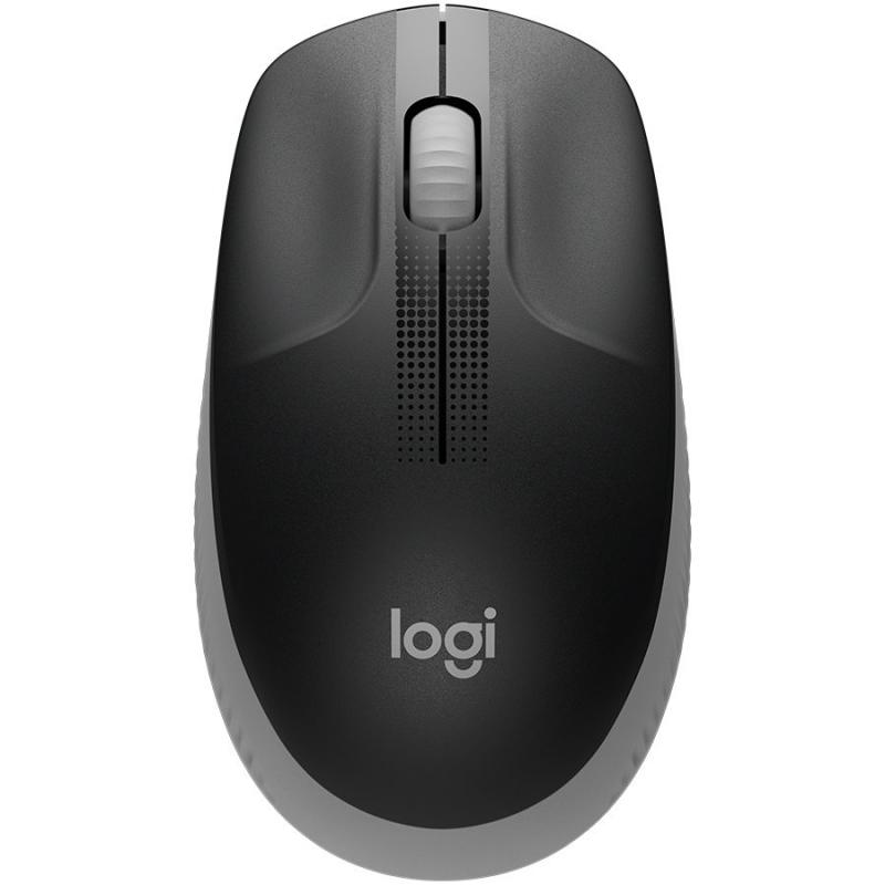 Мишка LOGITECH M190 Wireless Mouse - MID GREYна ниска цена с бърза доставка - BestPC.BG
