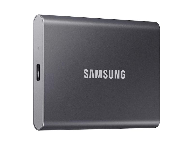 Samsung Portable SSD T7 1TB, USB 3.2, Read 1050 MB-s Write 1000 MB-s, Titan Grayна ниска цена с бърза доставка - BestPC.BG