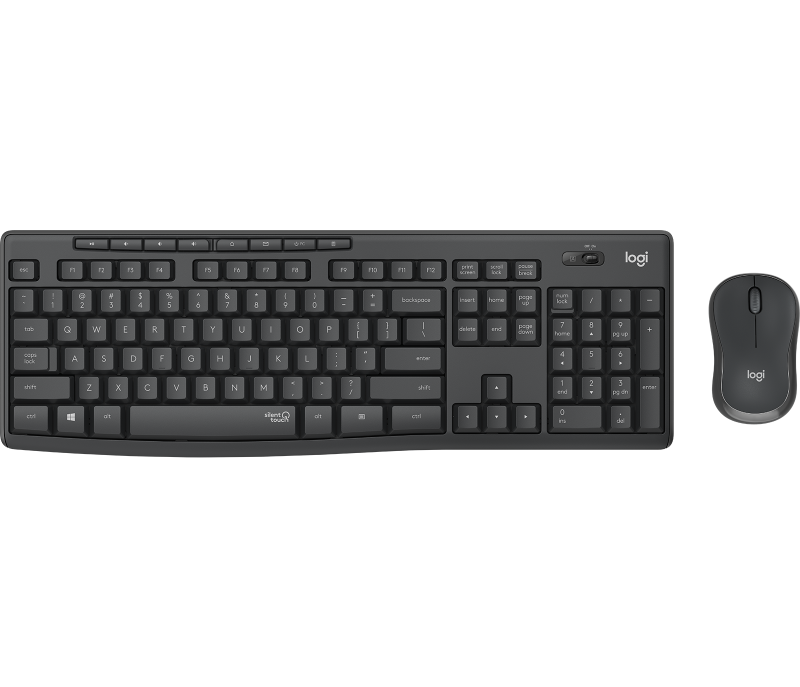 Клавиатура LOGITECH MK295 Silent Wireless Combo - GRAPHITE - US INT'Lна ниска цена с бърза доставка - BestPC.BG