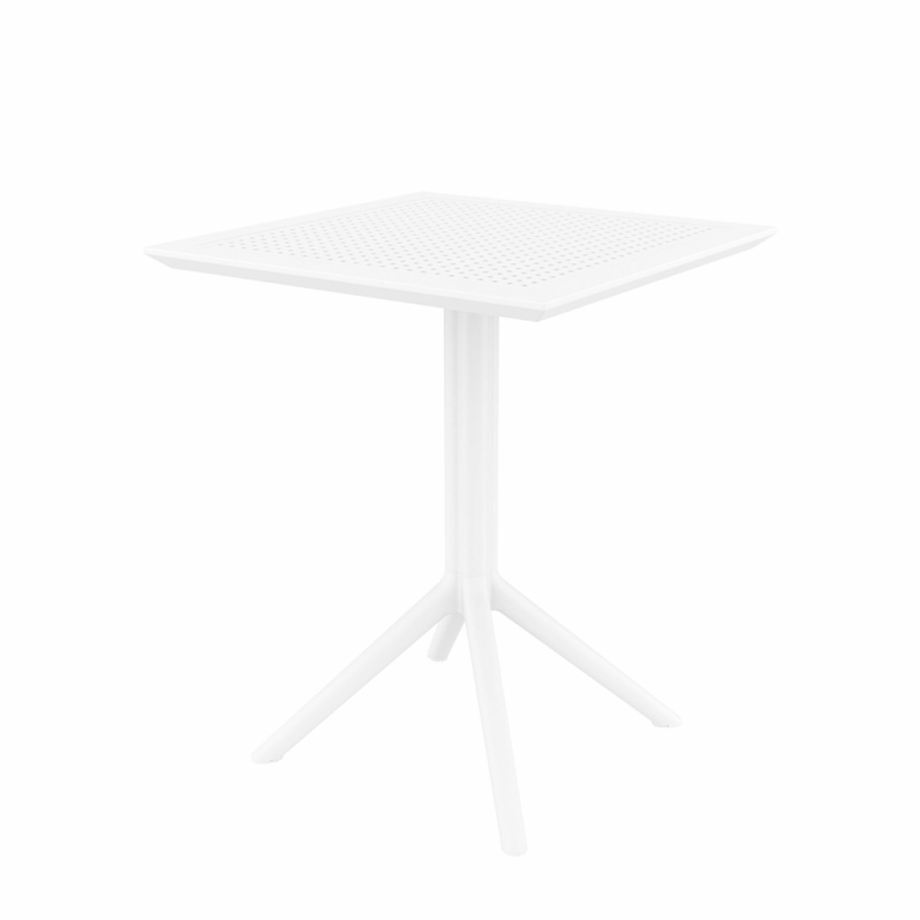 Градинска маса RFG Folding, сгъваема, квадратна, пластмасова, бялана ниска цена с бърза доставка - BestPC.BG