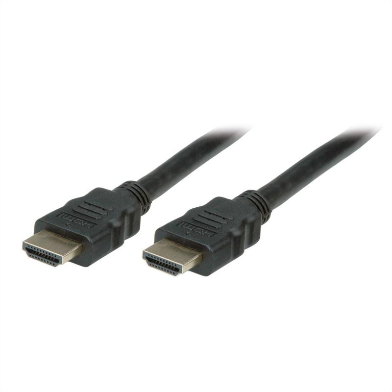 VALUE S3702-10 :: HDMI Ultra HD кабел + Ethernet, M-M, черен, 3.0 мна ниска цена с бърза доставка - BestPC.BG