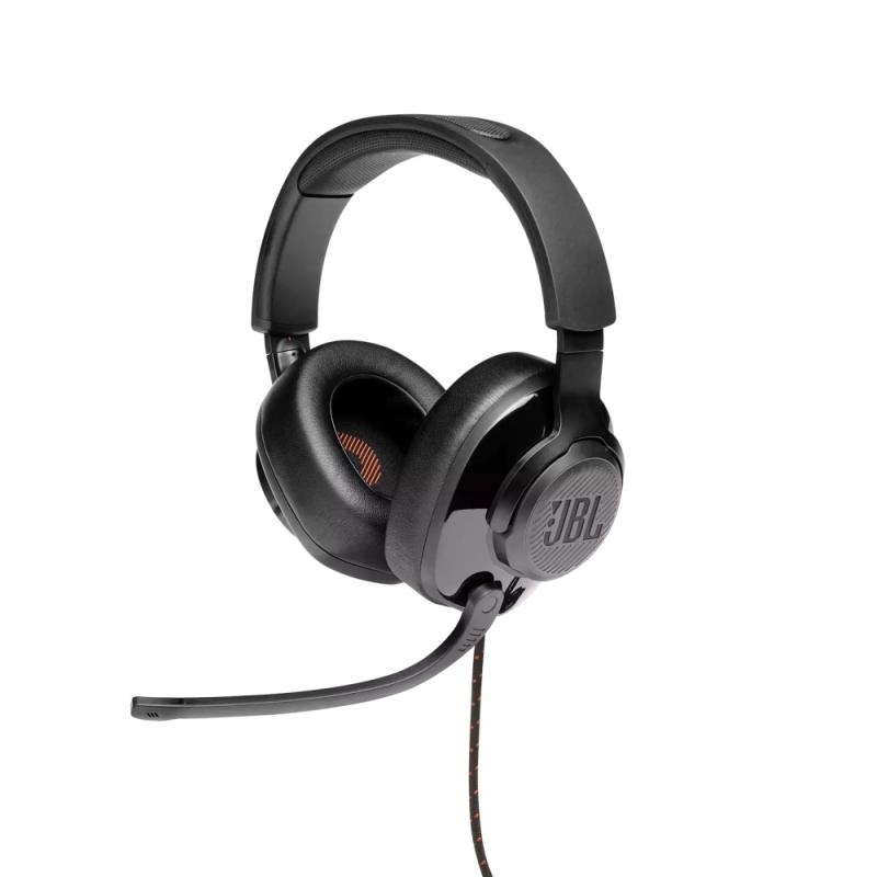 Слушалки JBL QUANTUM 300 BLK Hybrid wired over-ear gaming headset with flip-up micна ниска цена с бърза доставка - BestPC.BG