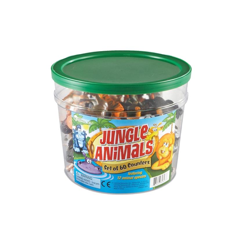 Продукт Learning Resources Животни, джунгла, 60 брояна ниска цена с бърза доставка - BestPC.BG