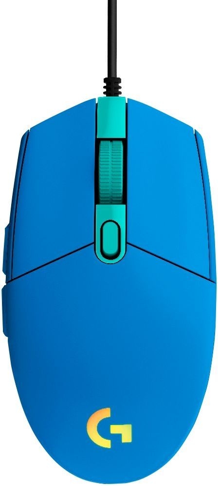 Мишка Геймърска Logitech G102 Mouse, Lightsync RGB, 8000 DPI, 6 Programmable Buttons, синяна ниска цена с бърза доставка - BestPC.BG