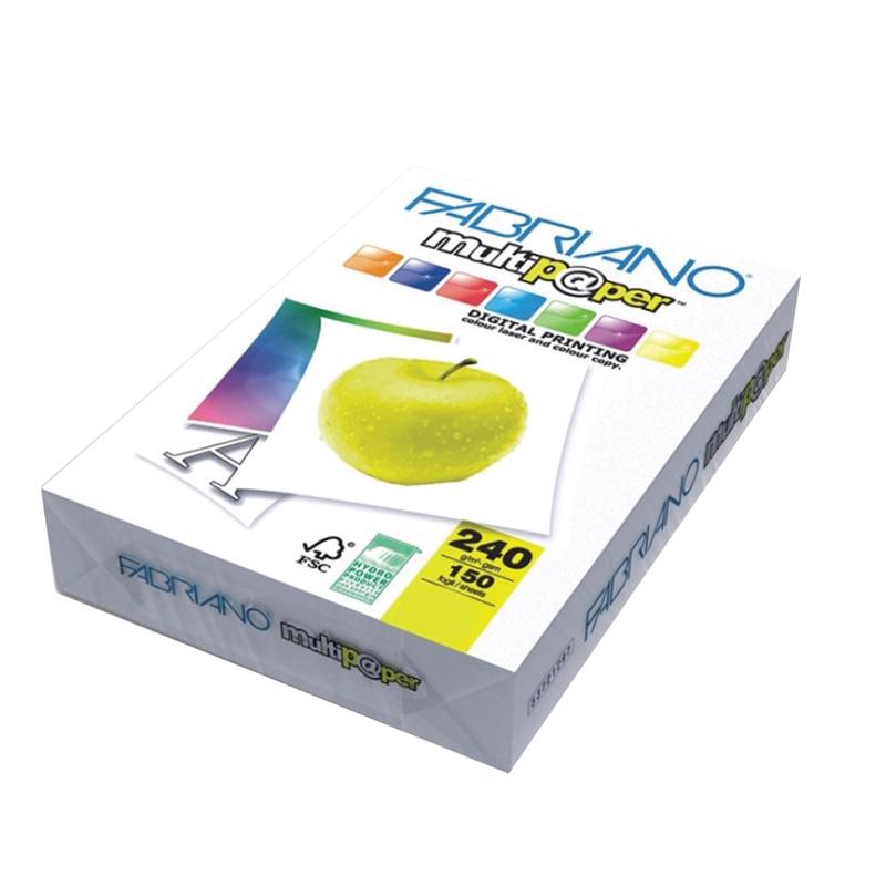 Хартия за принтер Fabriano Копирен картон Multipaper, A3, 200 g-m2, гланц, 250 листана ниска цена с бърза доставка - BestPC.BG