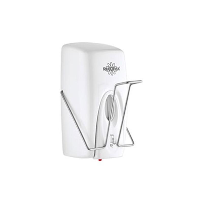 Rulopak Диспенсър за дезинфектант на гел, 1 L, лакътен, бялна ниска цена с бърза доставка - BestPC.BG