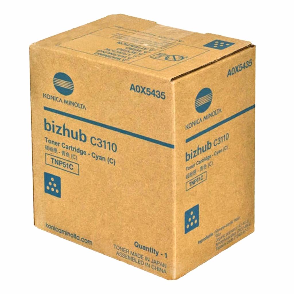 Minolta Тонер TNP51C, C3110, Cyanна ниска цена с бърза доставка - BestPC.BG