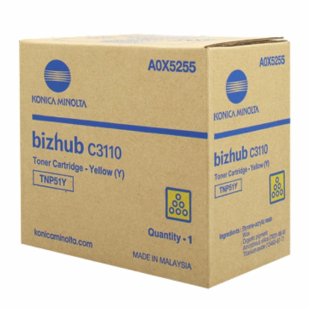 Minolta Тонер TNP51Y, C3110, Yellowна ниска цена с бърза доставка - BestPC.BG