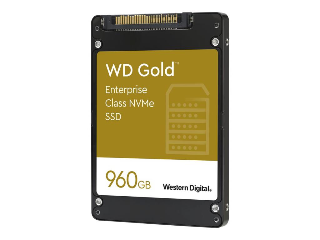 WD Gold Enterprise Class NVMe SSD 960G 2.5inch U.2 PCIe Gen 3.1(P)на ниска цена с бърза доставка - BestPC.BG