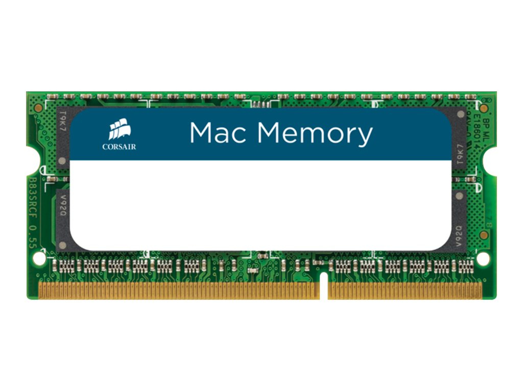 Памет CORSAIR DDR3 1333MHz 8GB 1x8GB 204 SODIMM Apple Qualified Unbufferedна ниска цена с бърза доставка - BestPC.BG