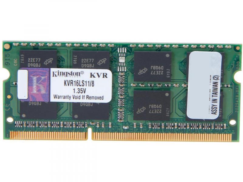 Памет 8GB DDR3L SODIMM 1600 KINGSTONна ниска цена с бърза доставка - BestPC.BG