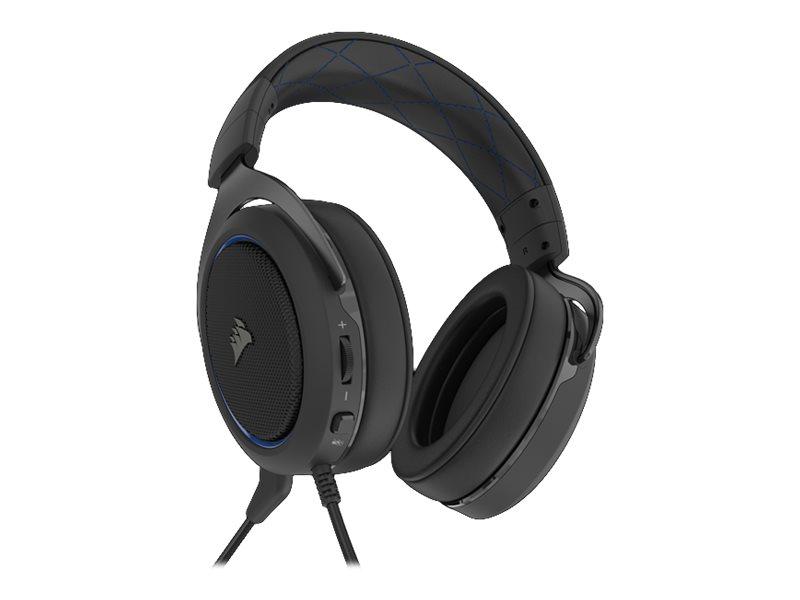 Слушалки CORSAIR HS50 PRO STEREO Gaming Headset Blue EU Versionна ниска цена с бърза доставка - BestPC.BG