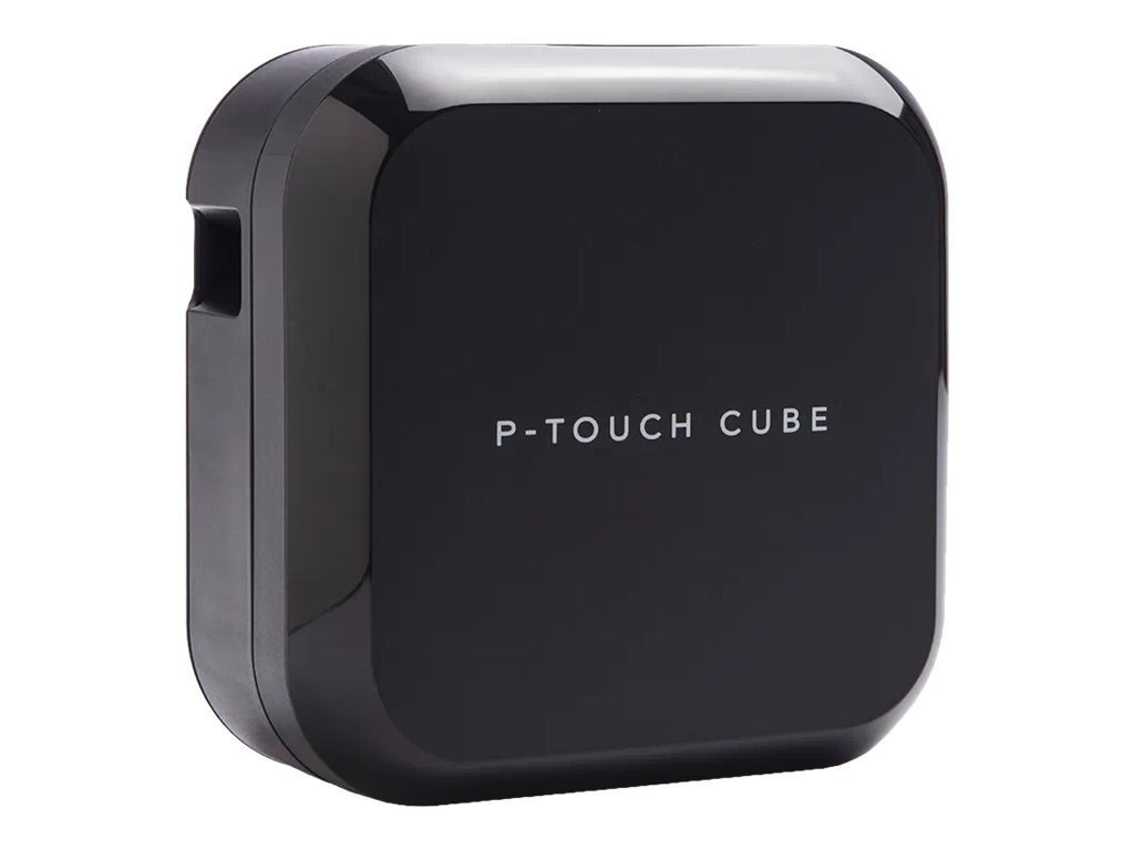 Етикетен принтер BROTHER P-Touch Cubе Plus, 180x360dpi, USB 2.0, 24mm, Черенна ниска цена с бърза доставка - BestPC.BG