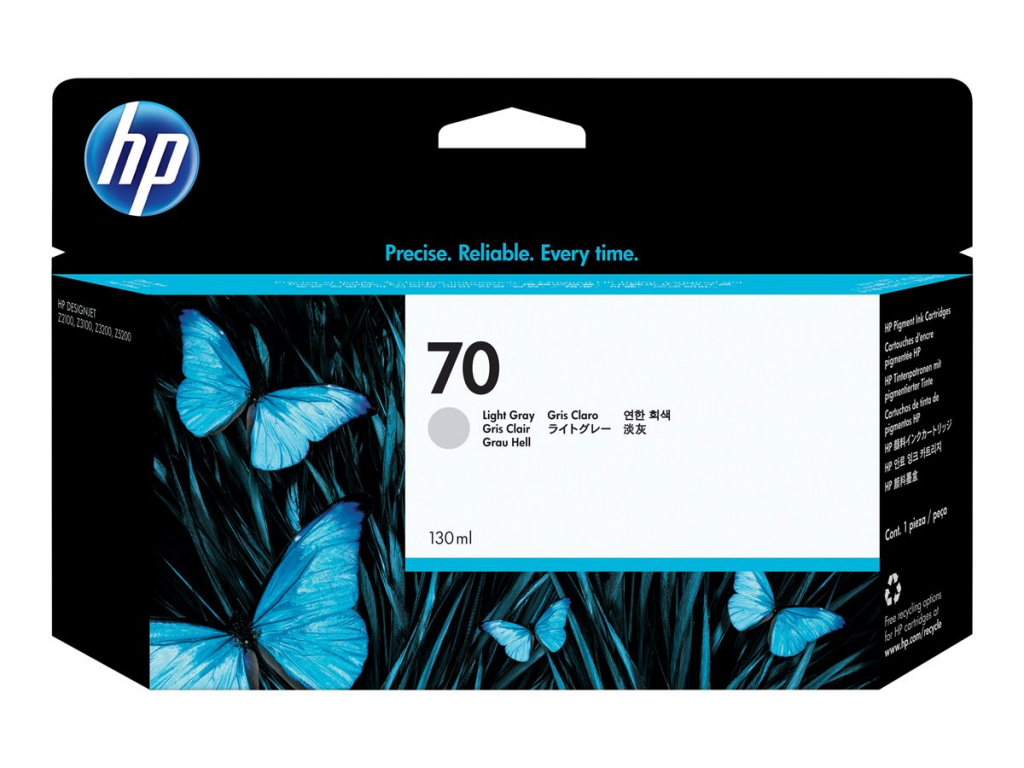 Касета с мастило HP 70 original Ink cartridge C9451A light grey standard capacity 130ml 1-packна ниска цена с бърза доставка - BestPC.BG