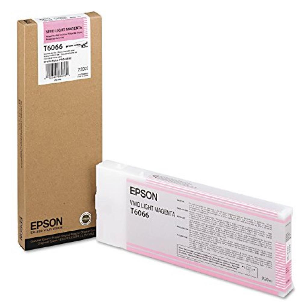 Касета с мастило EPSON 5LB T6066 ink cartridge light magenta standard capacity 220ml 1-packна ниска цена с бърза доставка - BestPC.BG