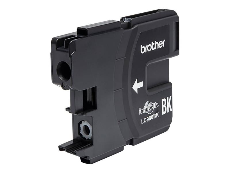 Касета с мастило BROTHER LC-980 ink cartridge black standard capacity 6ml 300 pages 1-packна ниска цена с бърза доставка - BestPC.BG