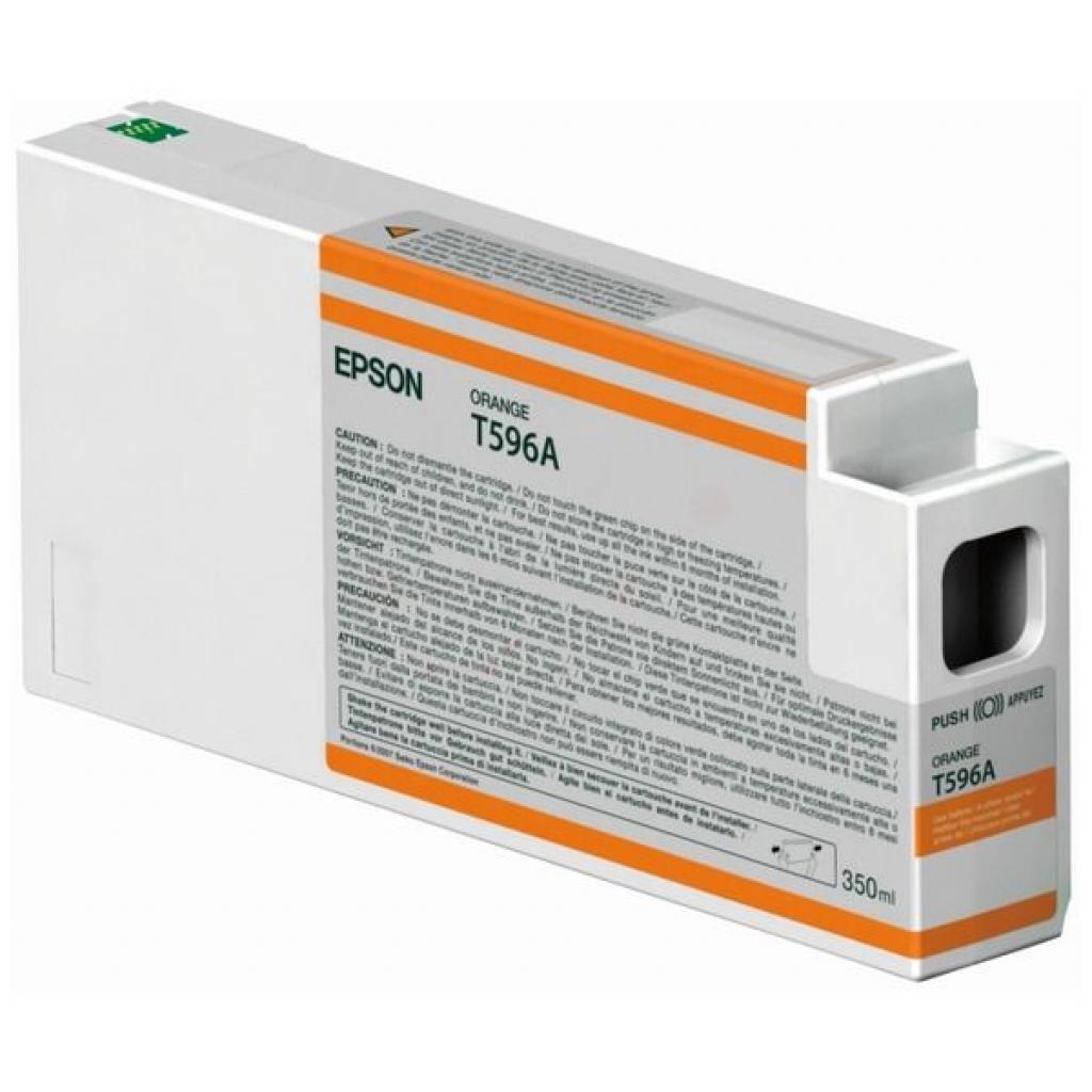 Касета с мастило EPSON 5LB T596A ink cartridge orange standard capacity 350ml 1-packна ниска цена с бърза доставка - BestPC.BG