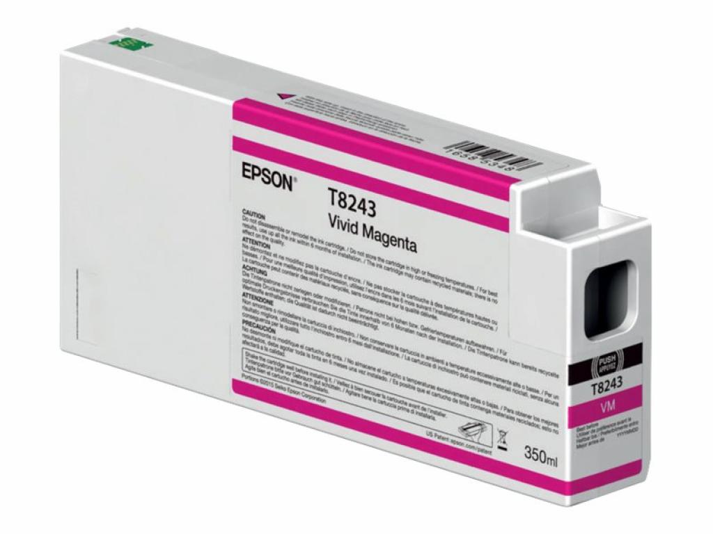 Касета с мастило EPSON Vivid Magenta T824300 HDX-HD 350mlна ниска цена с бърза доставка - BestPC.BG