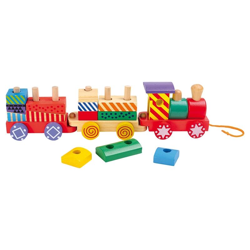 Small Foot Влакче, дървено, 16 части, 32 х 6 х 8 cmна ниска цена с бърза доставка - BestPC.BG