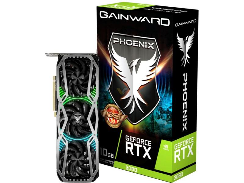 Видеокарта Gainward RTX3080 Phoenix 10G Gddr6X, 320 bit, 3xDP, 1xHDMIна ниска цена с бърза доставка - BestPC.BG