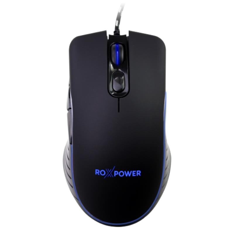 Мишка Геймърска Mouse Roxpower G20 Gaming RGB Optical, Чернана ниска цена с бърза доставка - BestPC.BG