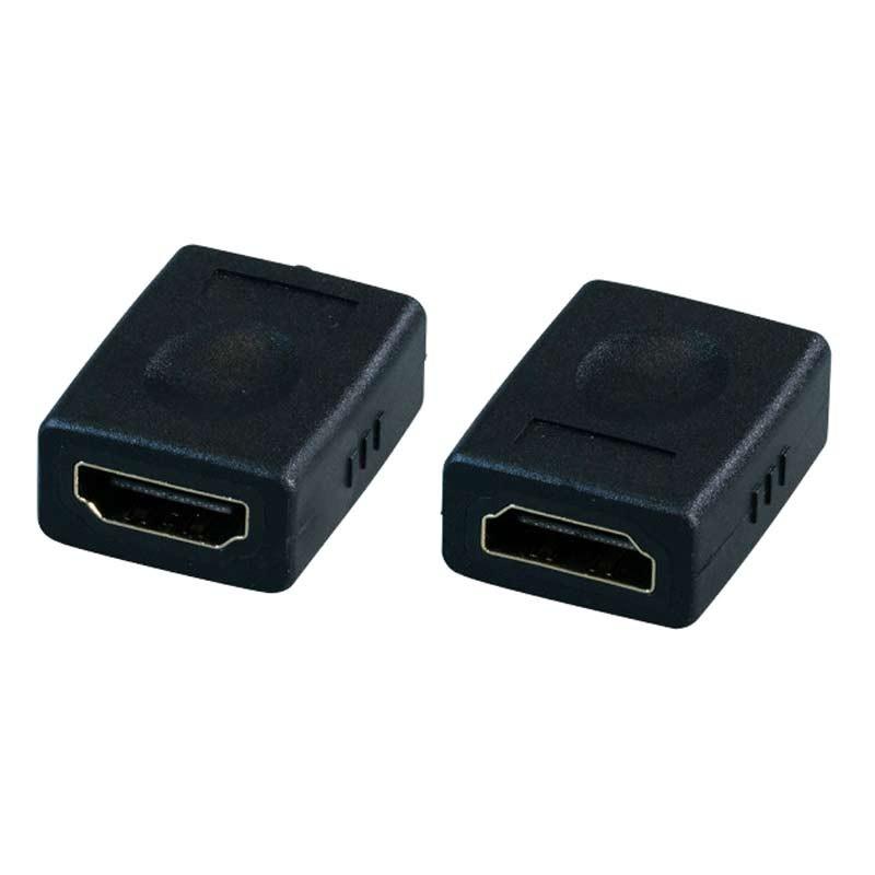 Свързващ адаптер HDMI женски към HDMI женски, черенна ниска цена с бърза доставка - BestPC.BG
