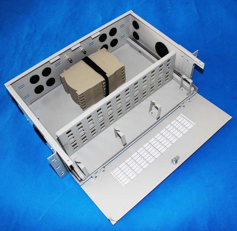 Оптичен панел 3U за максимум 72 SC симплексни адаптерана ниска цена с бърза доставка - BestPC.BG