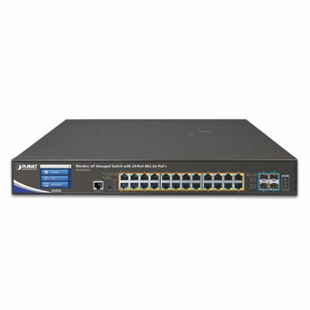 Комутатор/Суич Planet WS-2864PVR, 24x PoE, 4x 10G SFPна ниска цена с бърза доставка - BestPC.BG