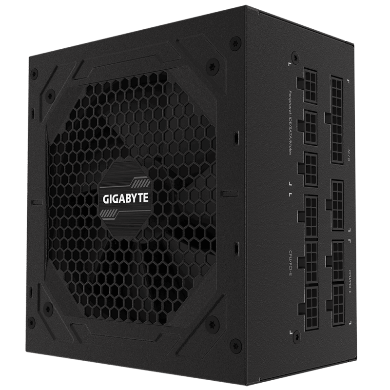 Захранващ блок Gigabyte P750W, 750W, 80+ GOLD, Modularна ниска цена с бърза доставка - BestPC.BG