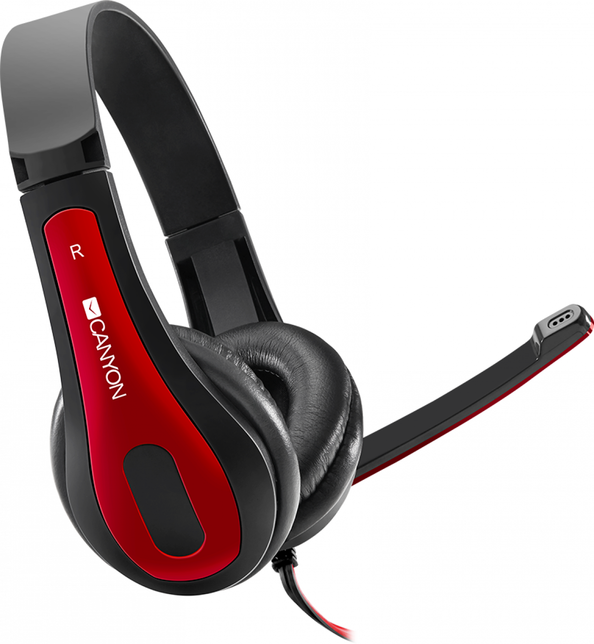 Слушалки CANYON HSC-1 basic PC headset with microphone, combined 3.5mm plugна ниска цена с бърза доставка - BestPC.BG