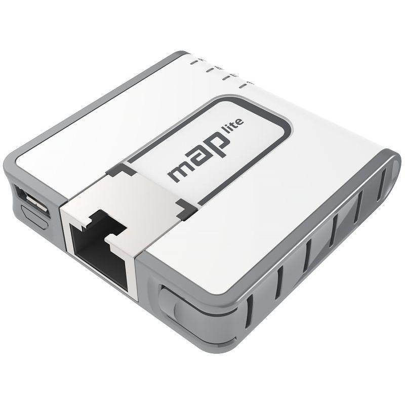 Точка за достъп MikroTik mAP Lite RBmAPL-2nD, 64MB RAM, 1xLAN 10-100, 802.3af-atна ниска цена с бърза доставка - BestPC.BG