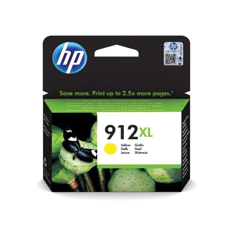 Касета с мастило HP Патрон 912XL, 3YL83AE, 825 страници-5%, Yellowна ниска цена с бърза доставка - BestPC.BG