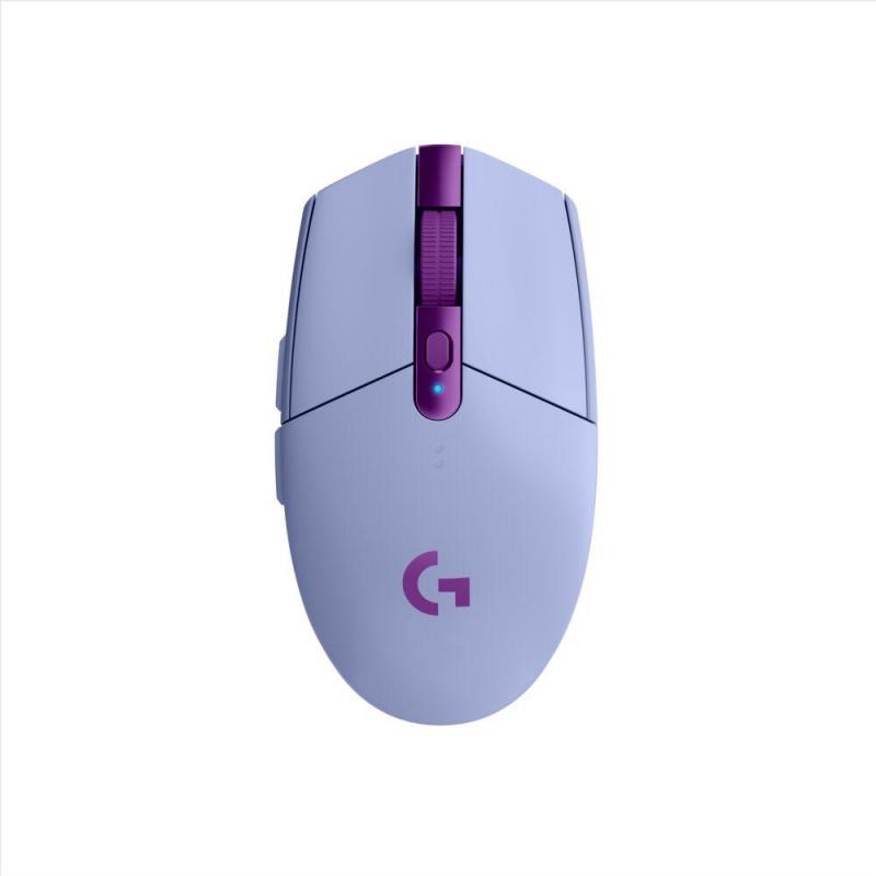 Геймърска мишка Logitech G305 Lilac Lightspeed Wireless Лилавна ниска цена с бърза доставка - BestPC.BG