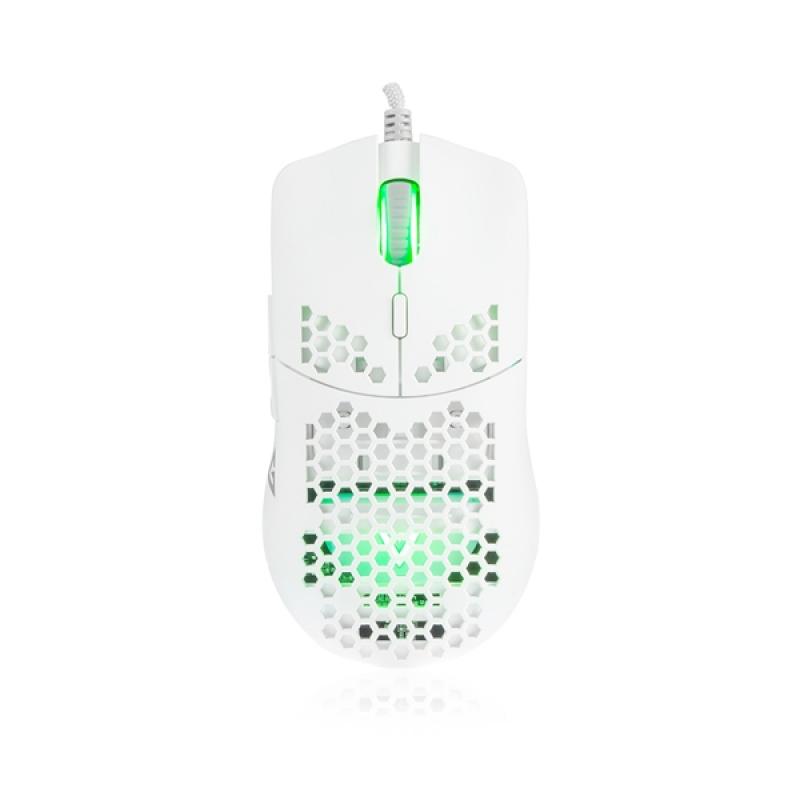 Мишка Геймърска Mouse Modecom Volcano Shinobi 3327 RGB, Бялана ниска цена с бърза доставка - BestPC.BG
