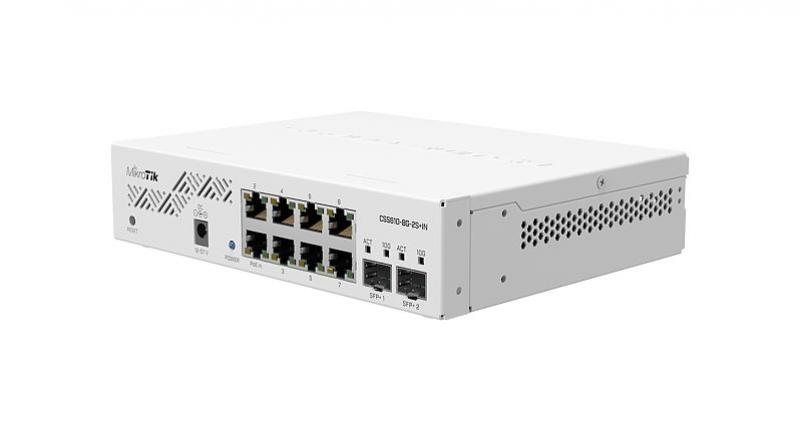 Комутатор/Суич Mikrotik Cloud Smart Switch CSS610-8G-2S+INна ниска цена с бърза доставка - BestPC.BG