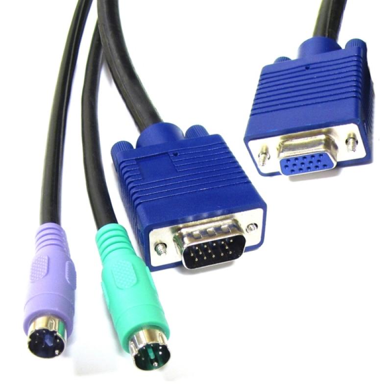 Кабел/адаптер Cable VGA exten, 15F-15M, 1.8mна ниска цена с бърза доставка - BestPC.BG