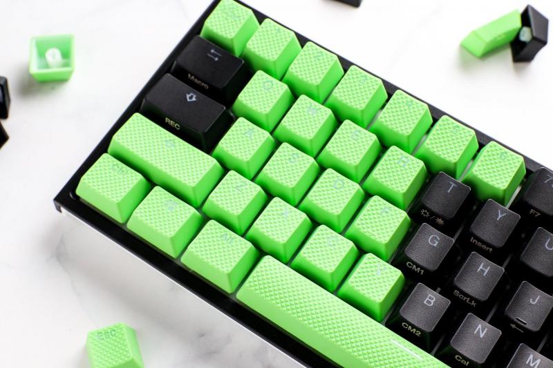 Продукт Капачки за клавиатура Ducky Green 31-Keycap Set Rubber Backlit Double-Shot US Layoutна ниска цена с бърза доставка - BestPC.BG