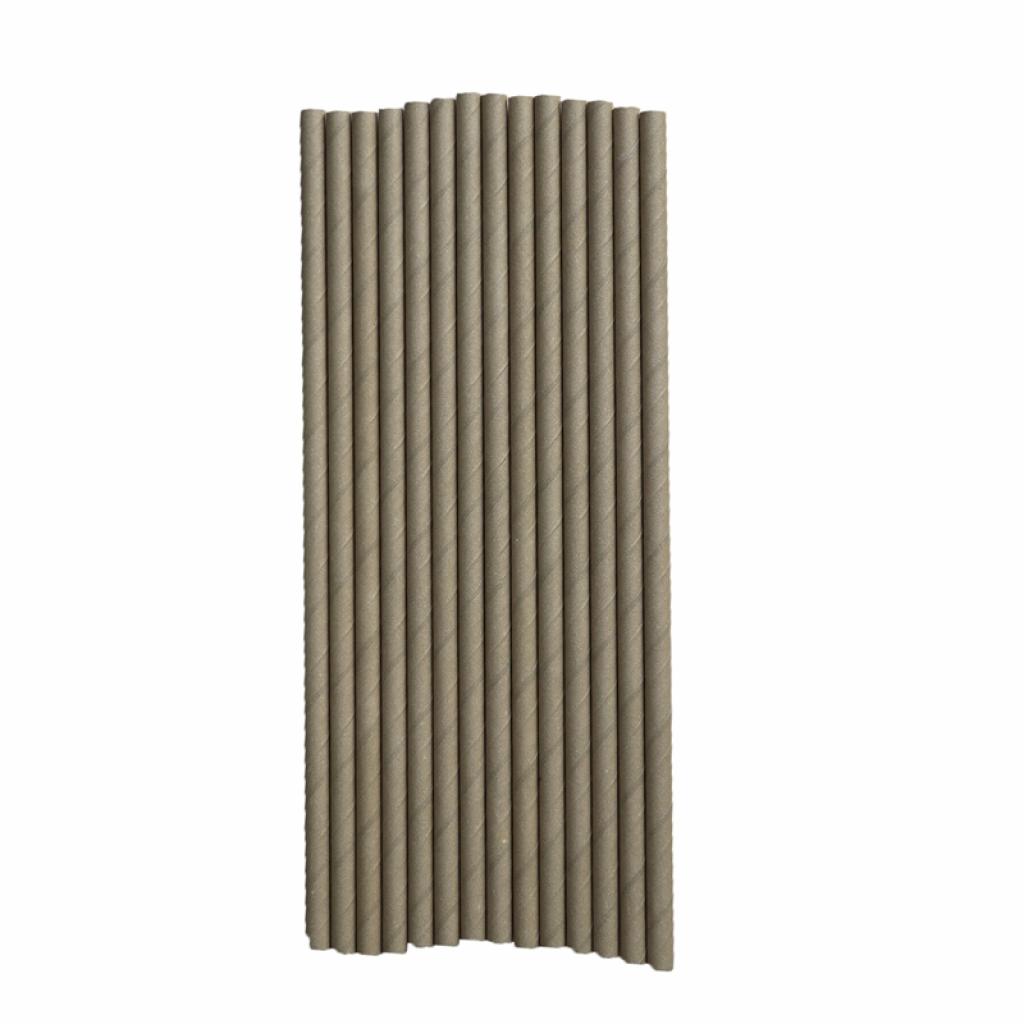 Продукт Еко сламки, хартиени, Ø 5 mm x 21 cm, кафяви, 250 брояна ниска цена с бърза доставка - BestPC.BG