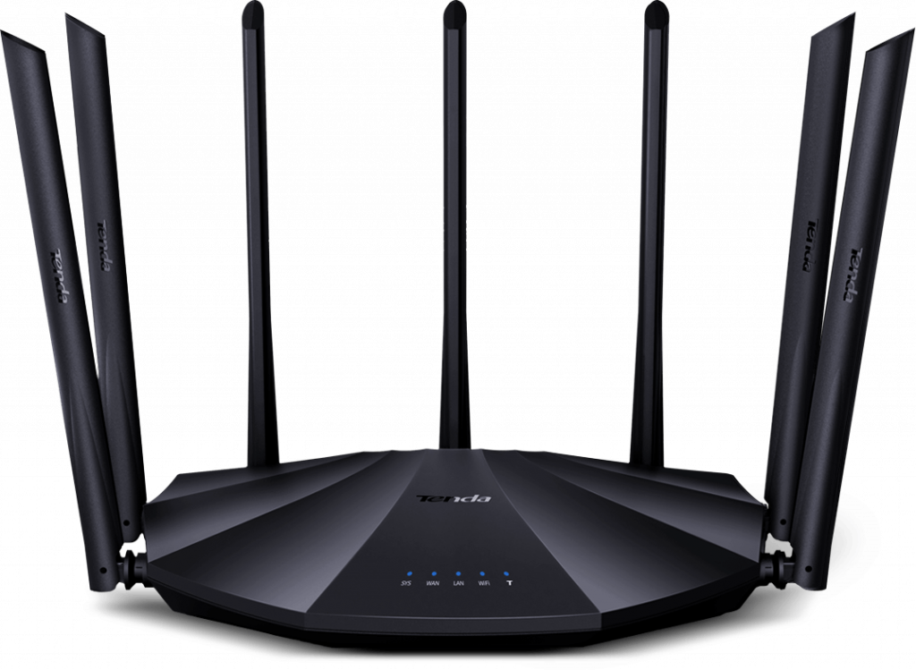 Безжичен рутер Tenda AC23, 2033 Mbpsна ниска цена с бърза доставка - BestPC.BG