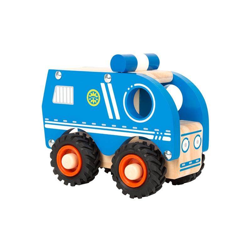 Small Foot Полицейска кола, дървена, 13 x 7 x 10 cmна ниска цена с бърза доставка - BestPC.BG
