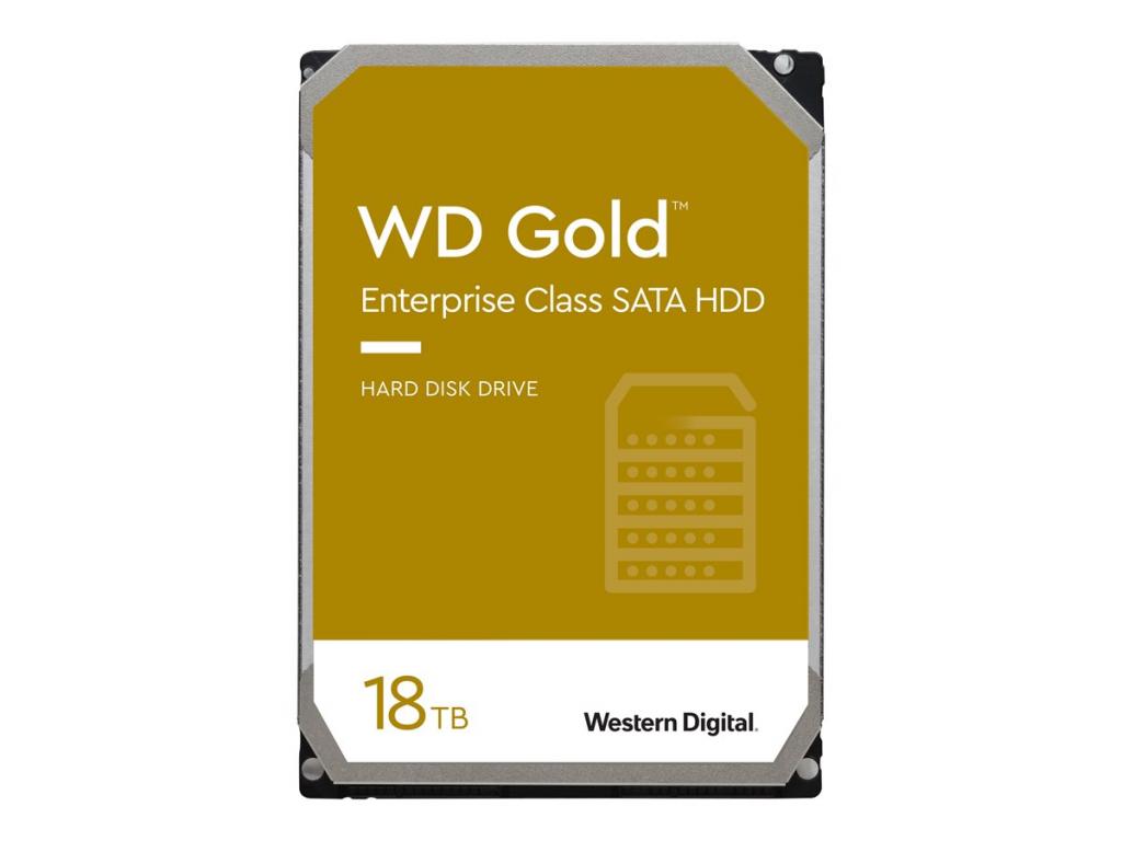 HDD вътрешен WD Gold 18TB HDD 7200rpm 6Gb-s sATA 512MB cache 3.5inch intern RoHS complianна ниска цена с бърза доставка - BestPC.BG