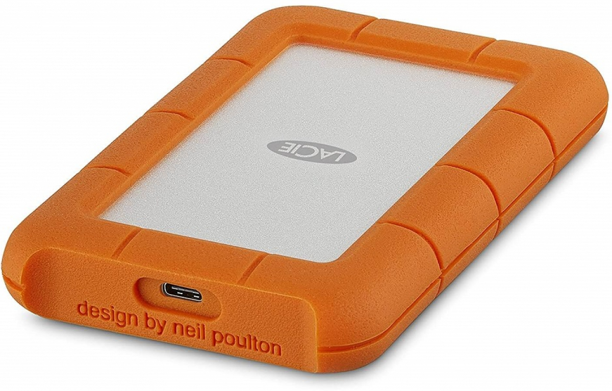 HDD външен LaCie Rugged 4TB USB-C USB3.0 Drop crush and rain-resistant for all terrainна ниска цена с бърза доставка - BestPC.BG