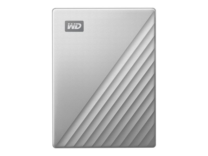 HDD външен Western Digital My Passport Ultra 2TB Silver USB-C-USB3.0на ниска цена с бърза доставка - BestPC.BG
