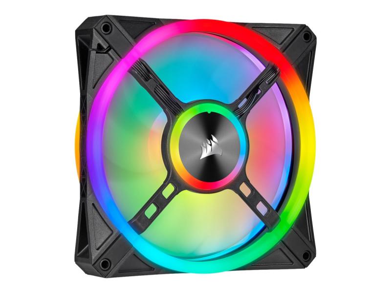 Вентилатор CORSAIR iCUE QL140 RGB 140mm PWM Single Fan, CO-9050099-WWна ниска цена с бърза доставка - BestPC.BG
