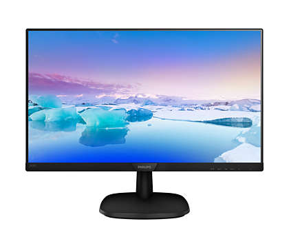 Монитор Philips 23.8 IPS, WLED, 1920x1080 60 Hz, 178-178, 8ms, 250 cd-m2, Flickна ниска цена с бърза доставка - BestPC.BG