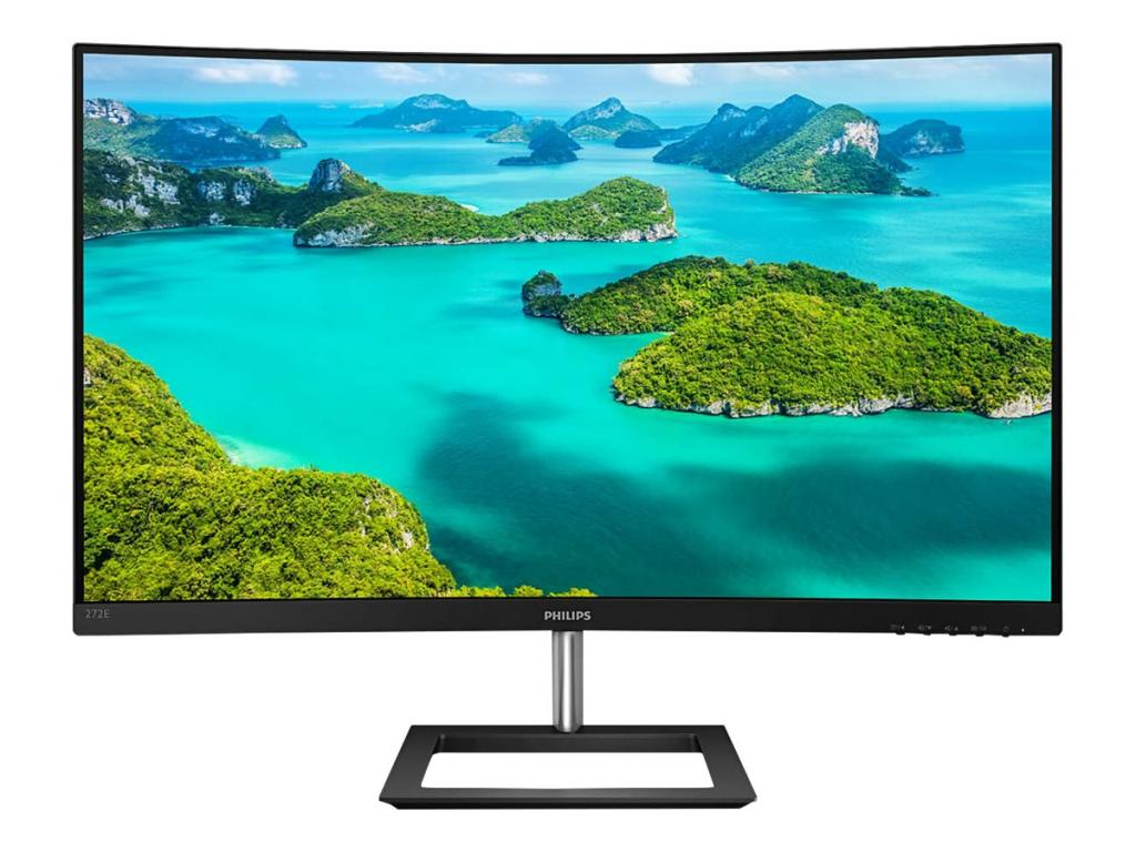 Монитор PHILIPS 272E1CA-00 68,58cm INCURVE QHDна ниска цена с бърза доставка - BestPC.BG
