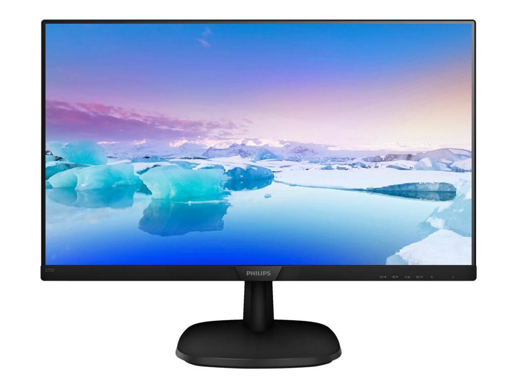 Монитор Philips 273V7QDSB, 27 LED IPS, Full HD, VGA, DVI, HDMI, Blackна ниска цена с бърза доставка - BestPC.BG
